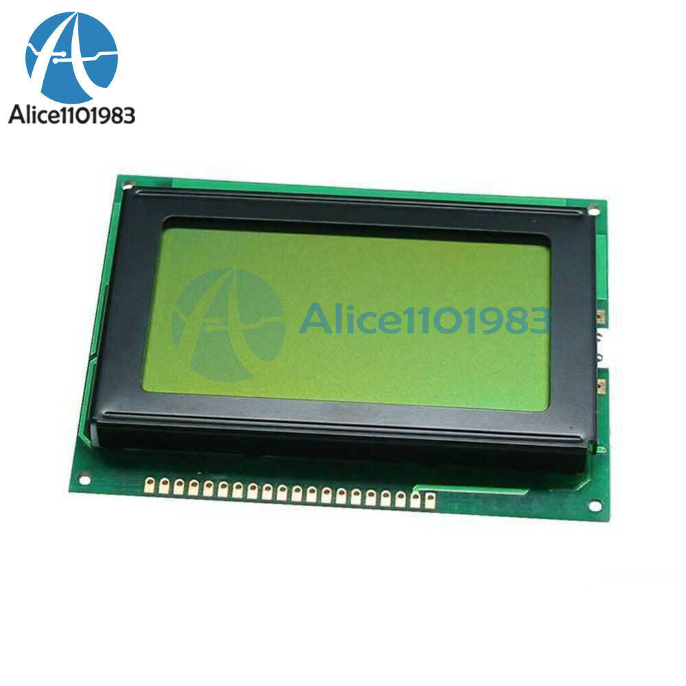 5V 12864 128x64 1602 LCD Yellow green LCD Display IIC/I2C/SPI Serial for Arduino