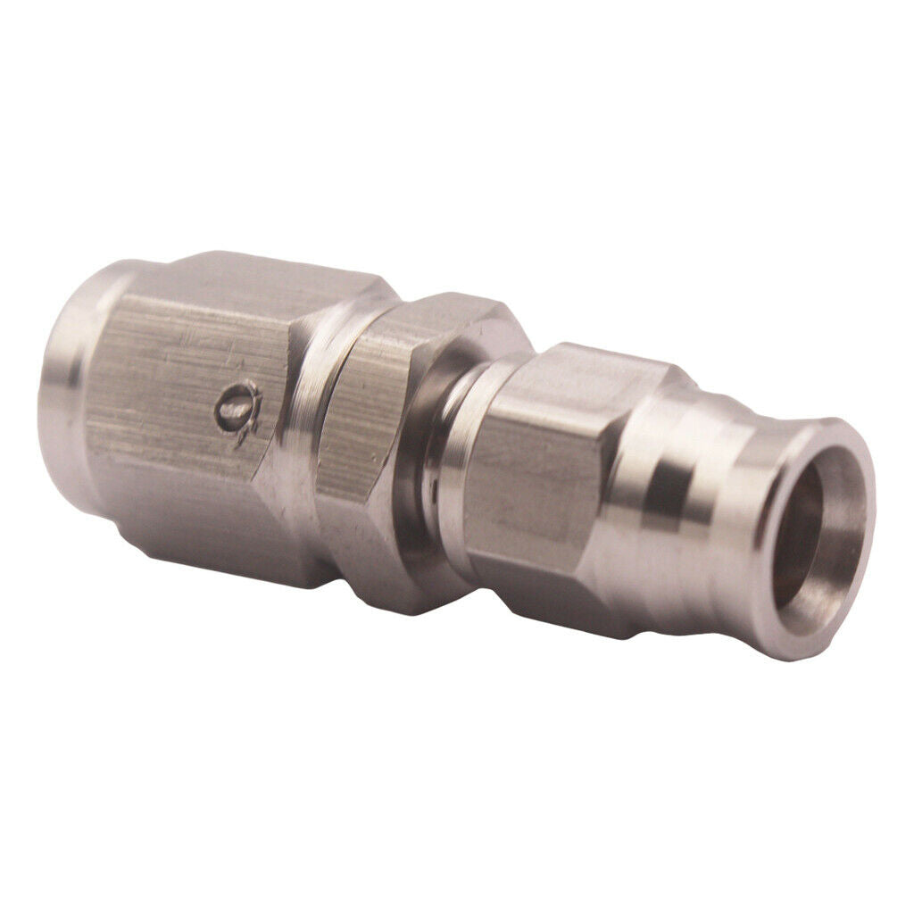 4x AN -3 (3AN JIC- 3) Hose to M10x1.0 Male Straight Stainless Steel Hose Fitting