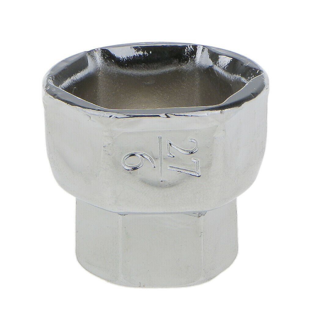 New Hexagon Oil Gas Filter Wrench Housing Tool Socket Spanner Universal 27mm