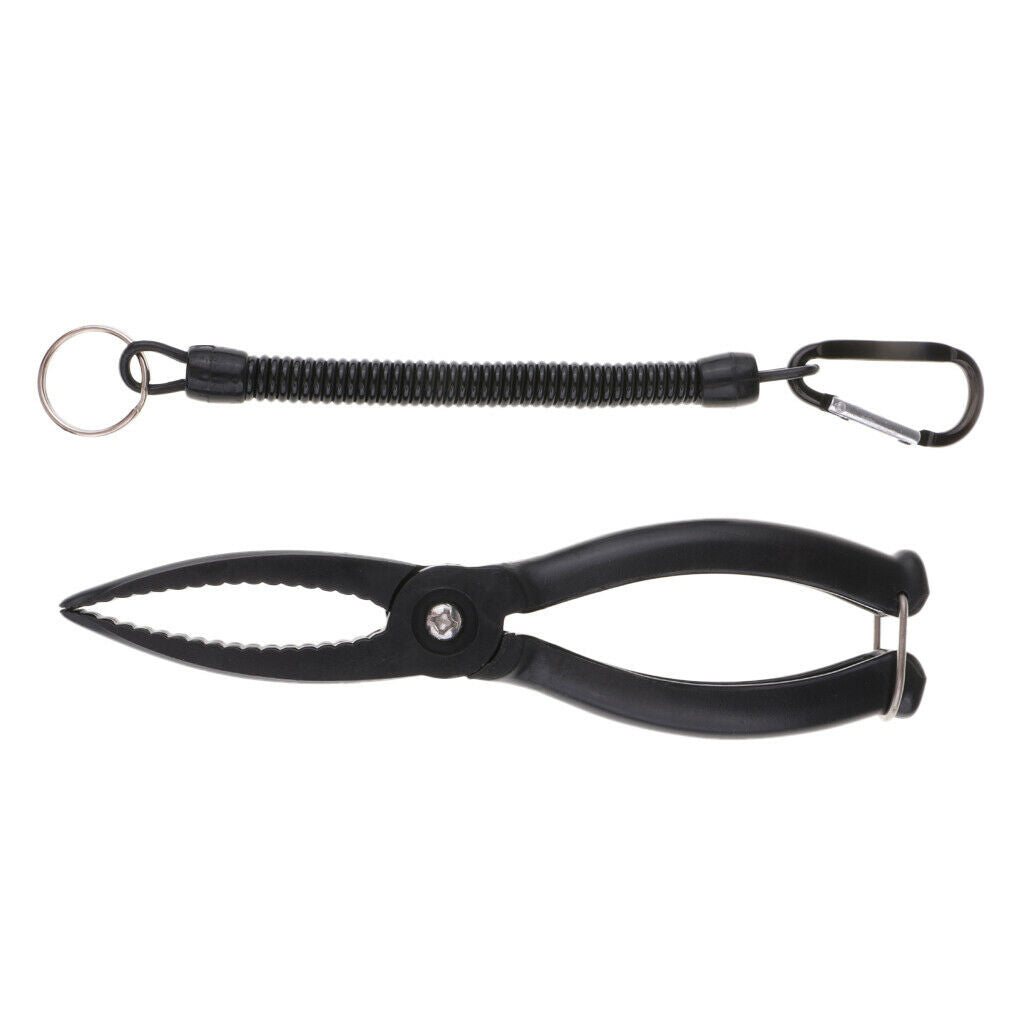 Fishing Grip Clamp Gripper ABS Holder Controller Catcher Tool with Lost Rope