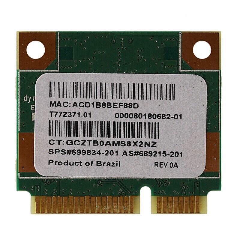 150Mbps 2.4Ghz RT3290 802.11B/G/N Wireless Wlan WIFI + Bluetooth BT 3.0 Half MO1