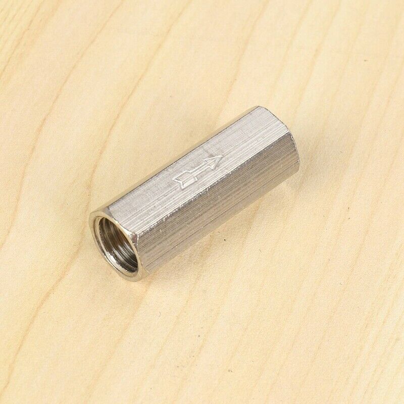 Brass 1/4'' Threaded BSPP Female Full Port One Way Air Check Gas Oil Water ValI3