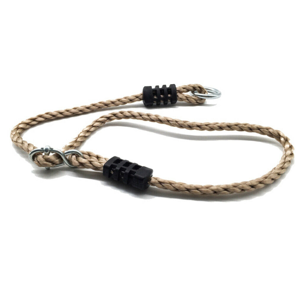 Outdoor Playground 50cm Woven Strap Hook Connector 1M Rope DIY 100KG 3PCS