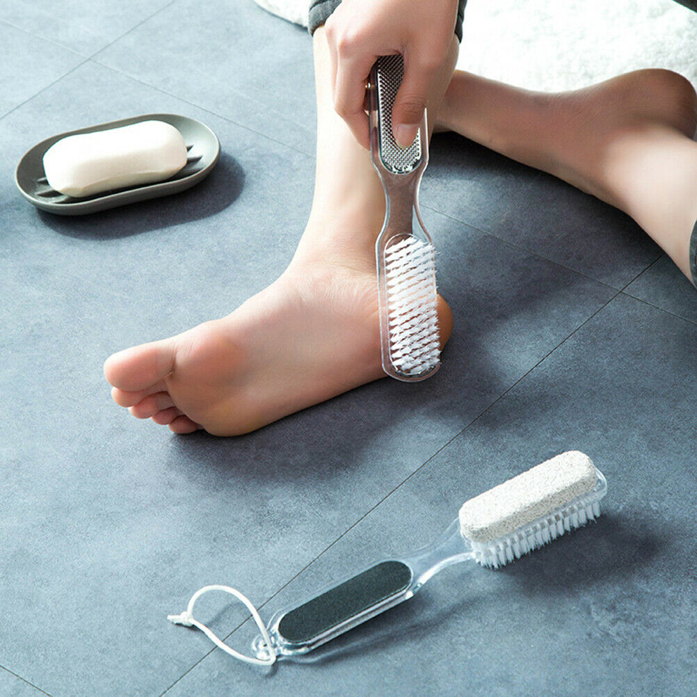 4 in 1 Foot Brush Scrubber Feet Massage Scrub Brushes Remove Dead Skin Ca.l8
