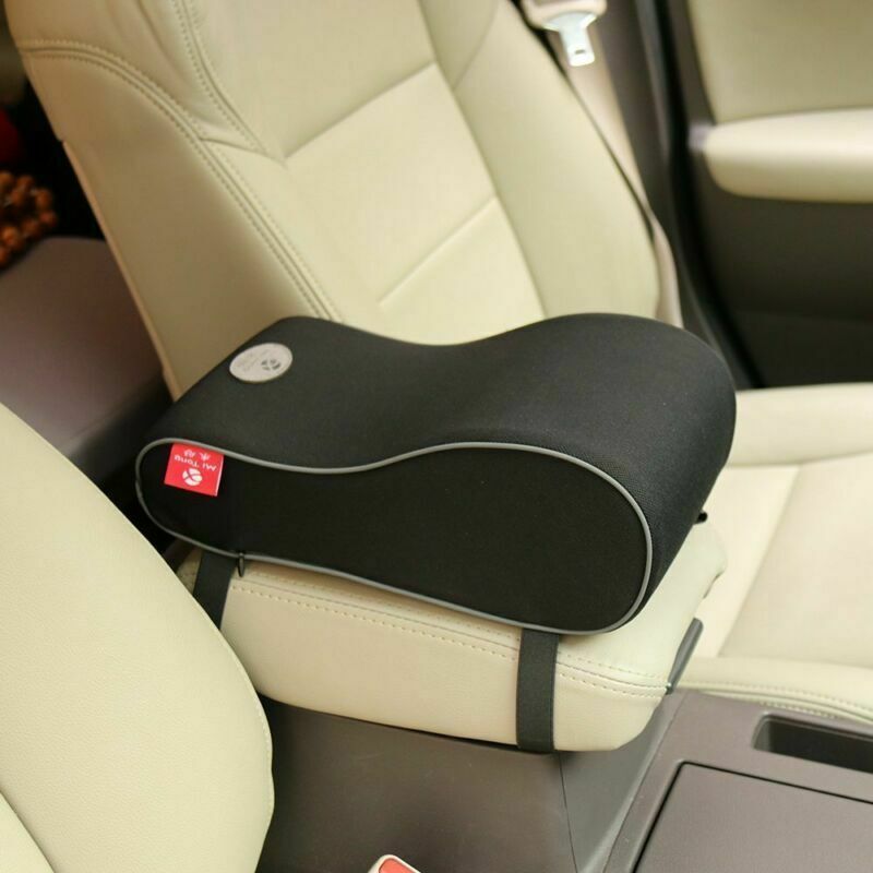 1PC Car Armrest Pad Pillow Super Soft Cover Center Console Arm Rest Seat Box Pad