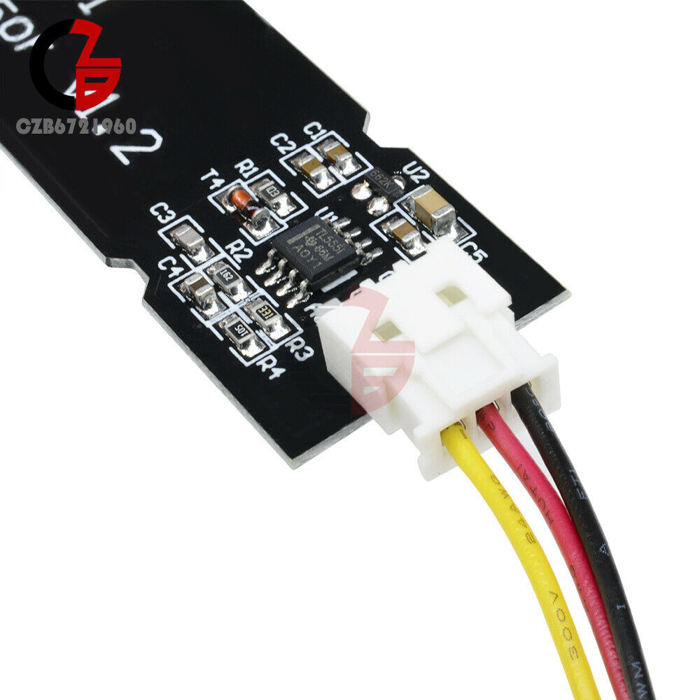 2PCS Analog Capacitive Soil Moisture Sensor V1.2 Corrosion Resistant DC 3.3-5.5V