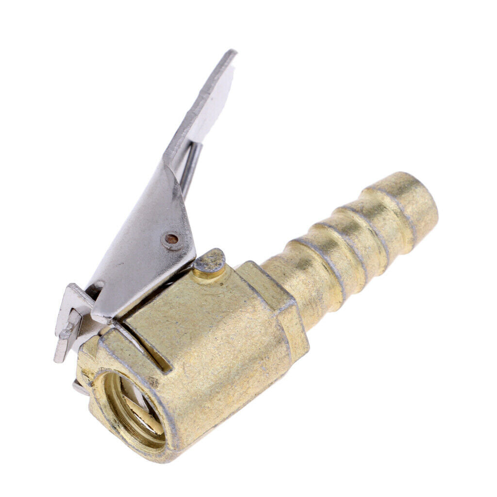 Tyre Valve Air Pump Chuck Clip Inflator Connector Head Adapter Valve 8mm