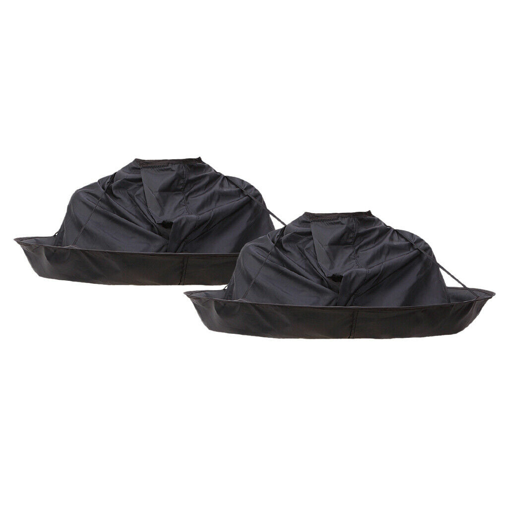 2x Professional Hair Cutting Cape Hair Catcher Umbrella Cloak Salon Barber