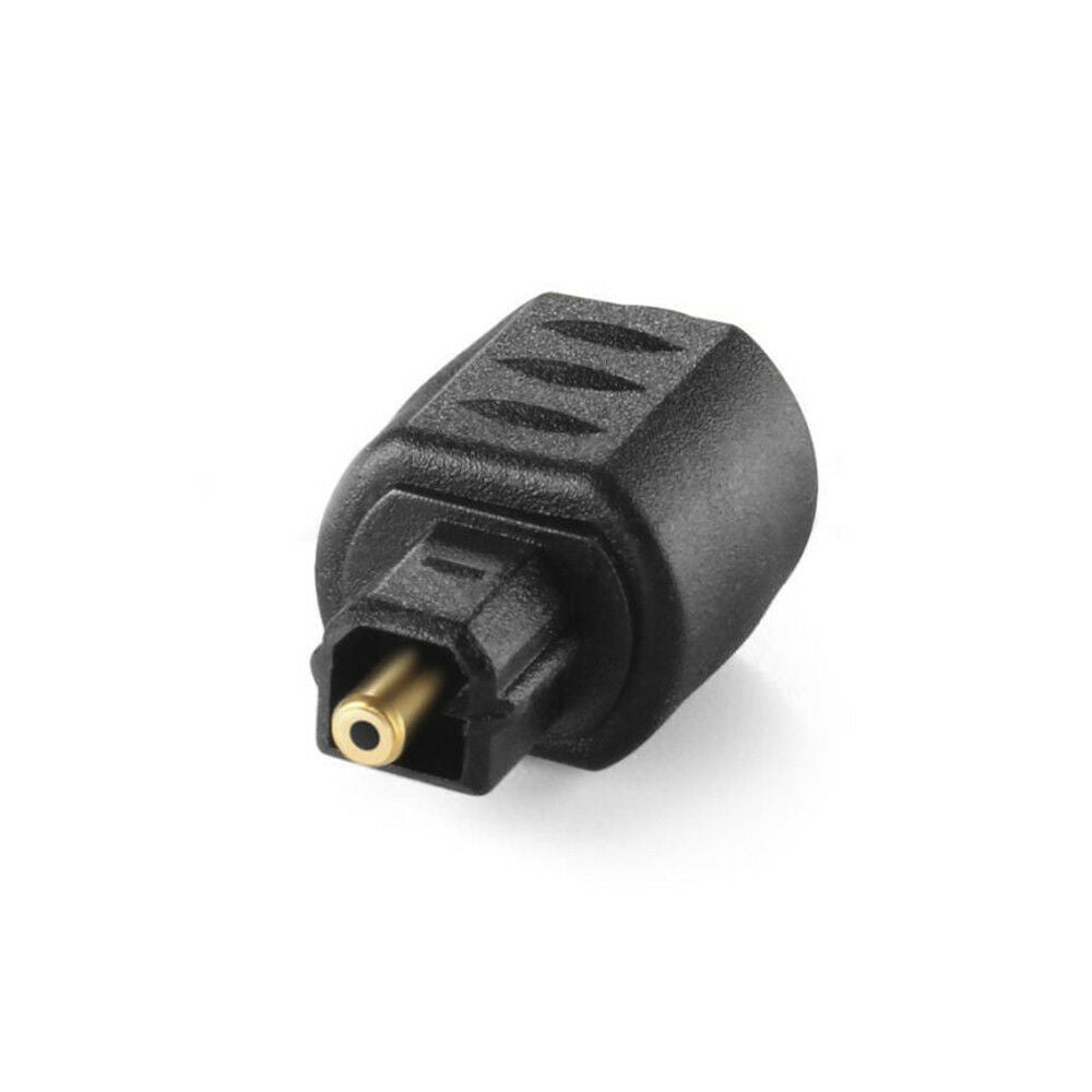 3.5mm Female Jack Plug to Digital Toslink Male Optical Audio Adapter New