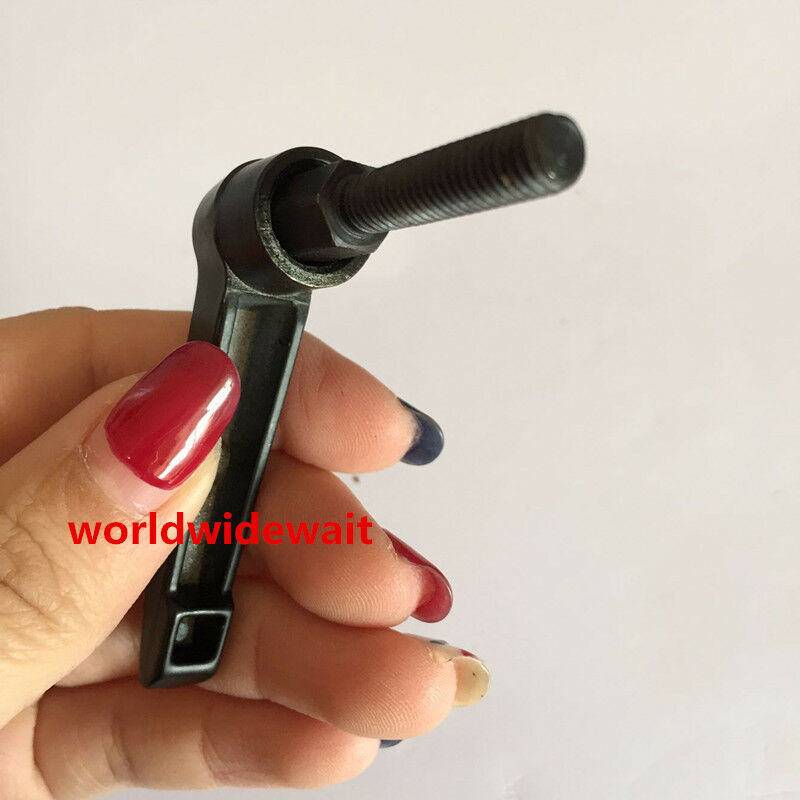M6 x 25mm Thread Clamping Lever Adjustable Handle Black