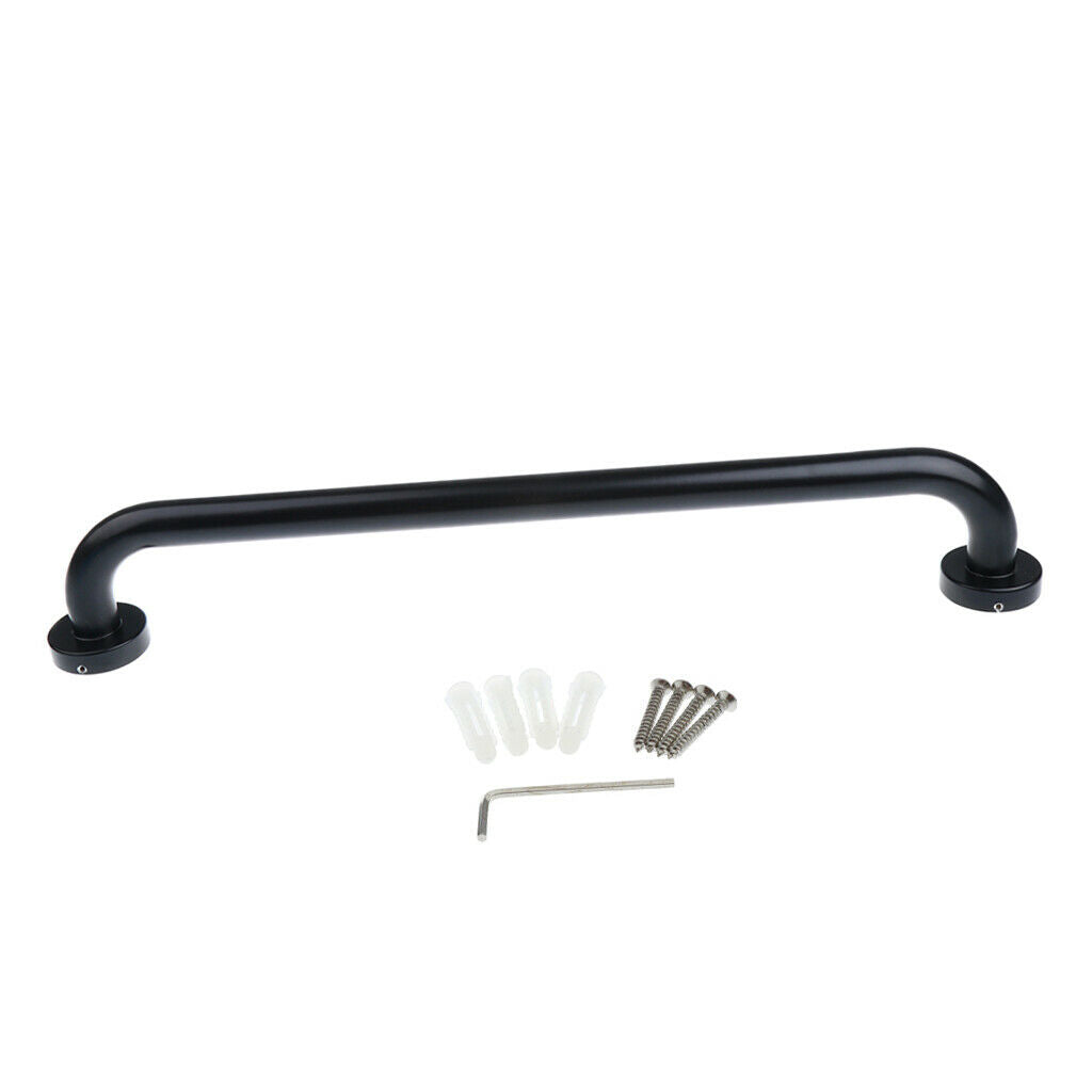 2X Alumimum Safety Bath Grab Bar Bathroom Shower Grip Tub Handle Wall Rail 40CM