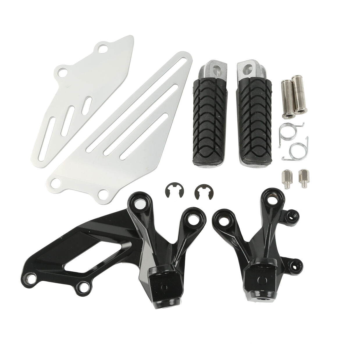 Front Foot Pegs Footrest Fit For KAWASAKI NINJA ZZR1400 ZX14R 2006-2018
