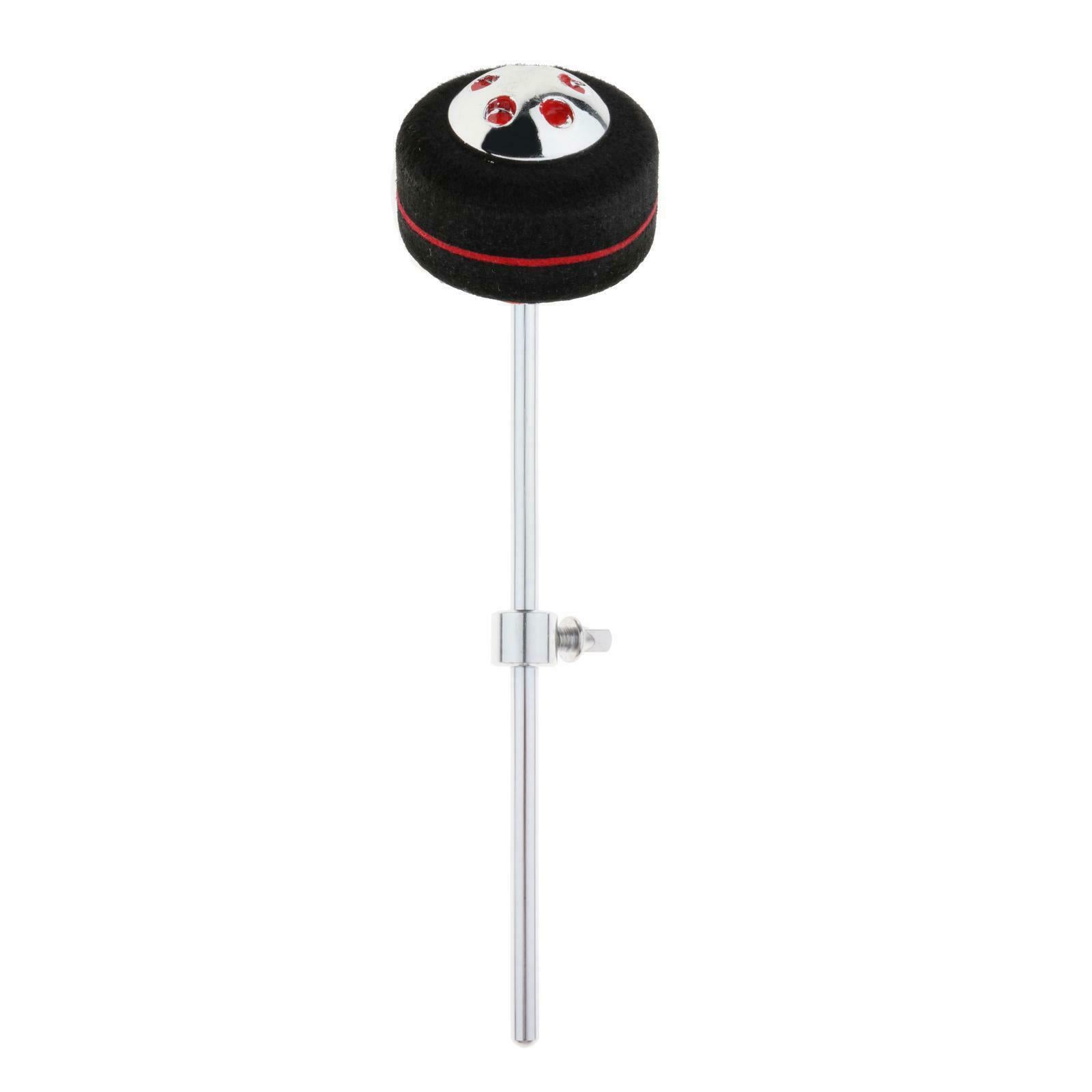 Stainless Steel Shank Drum Pedal Beater for Percussion Drum Instrument Accs