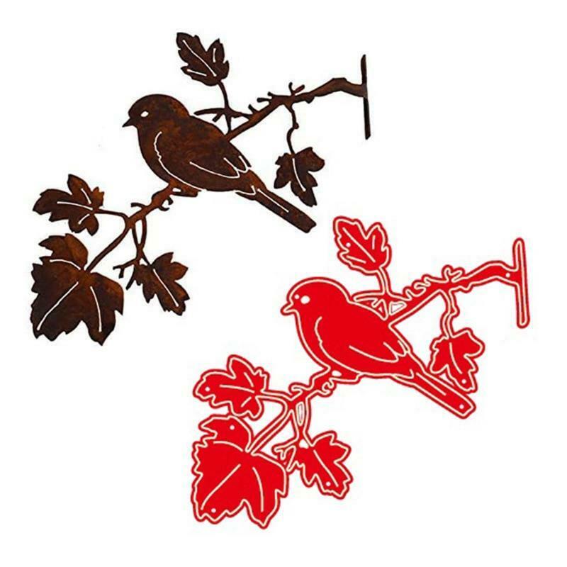 Leaf Bird Metal Cutting Dies Stencil DIY Scrapbooking Album Paper Card Template