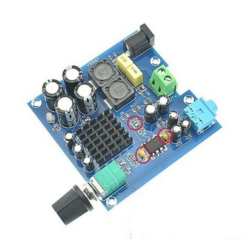 Amplificador Audio Subwoofer Mini Power Amplifier TPA3116D2 100W Mono Digital Y5