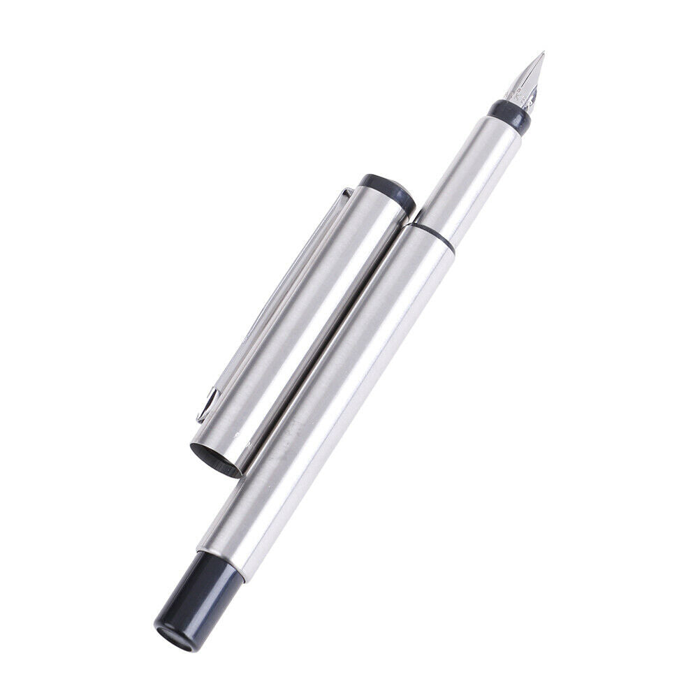 1Pc fashion classic business metal fountain pen 0.5mm office school stud.l8