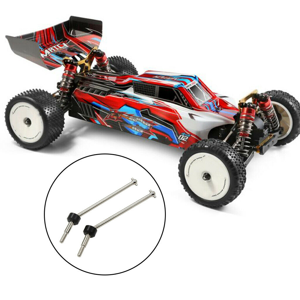 2x RC Car Front Drive Shaft Suitable for WLtoys 104001 1/10 RC