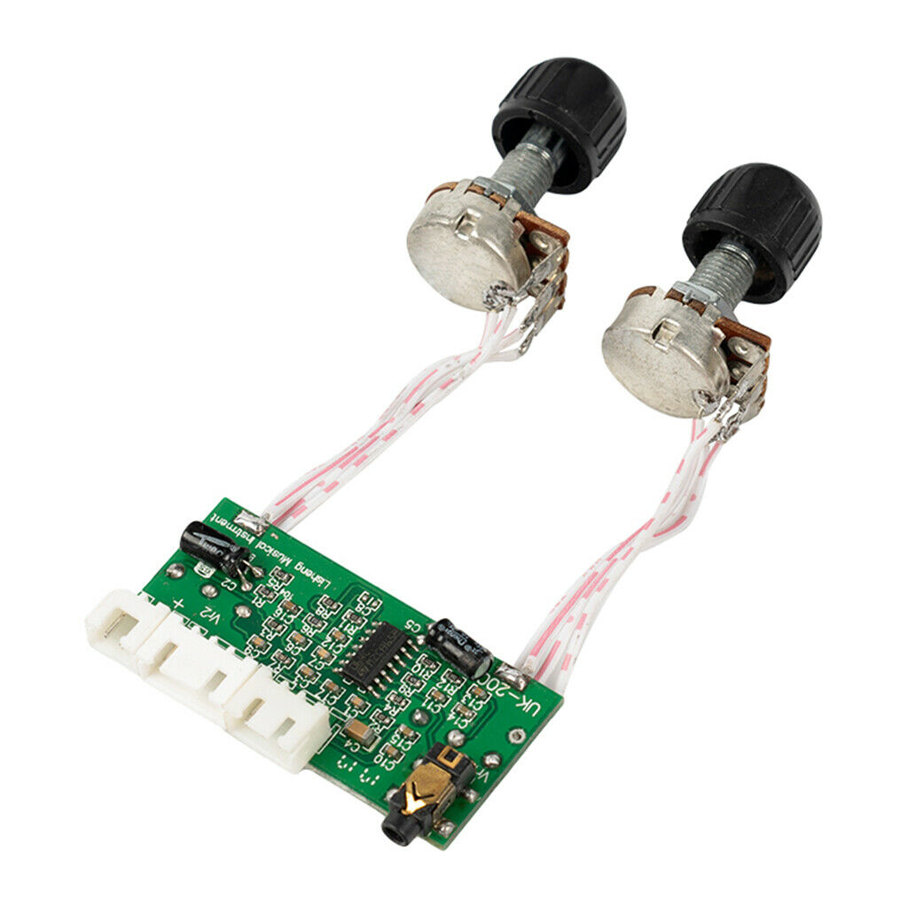Ukulele Pickup Set Amplifier Volume Control for Bass Electric Ukulele Parts