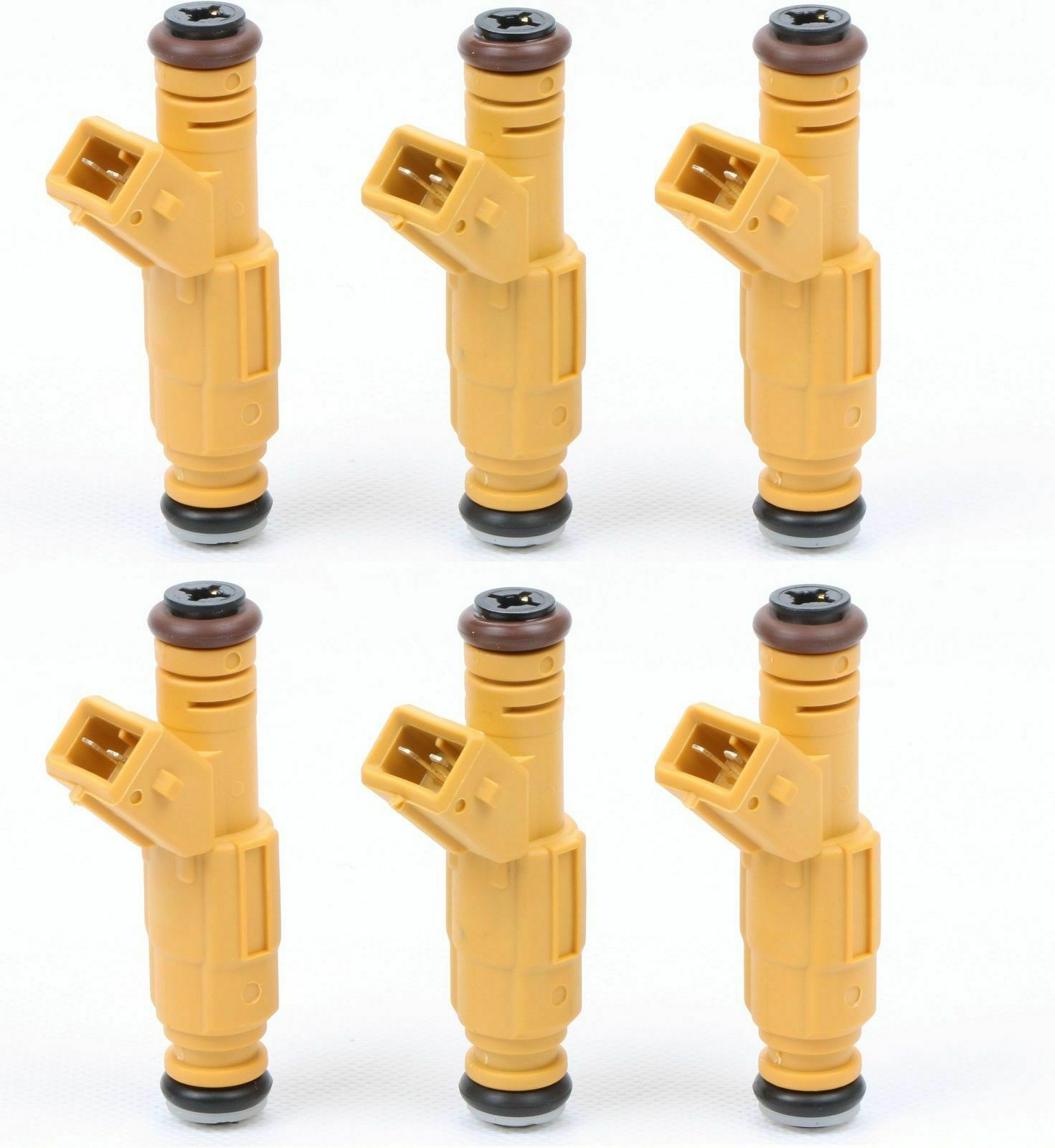 6pcs Fuel Injectors 0280155700 0280155710 Fit for JP Grand Cherokee 1993-1998