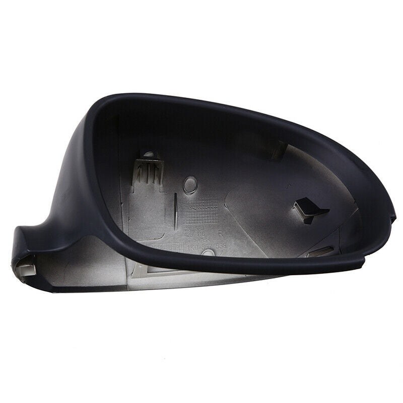 Matte Black Right Side Rear View Mirror Cover Cap For VW Golf Variant 2010-14