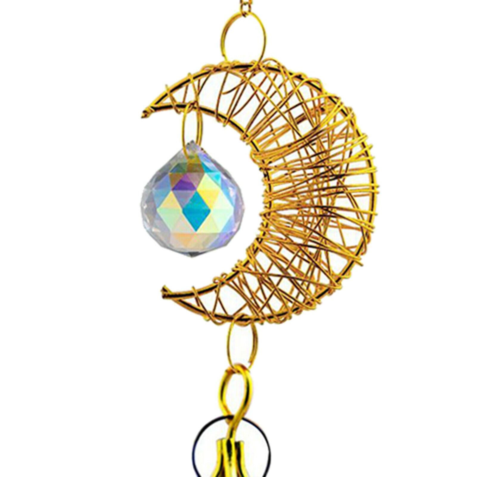 Crystal Suncatcher Prism Ball Garden Window Hanging Decor Rainbow Maker