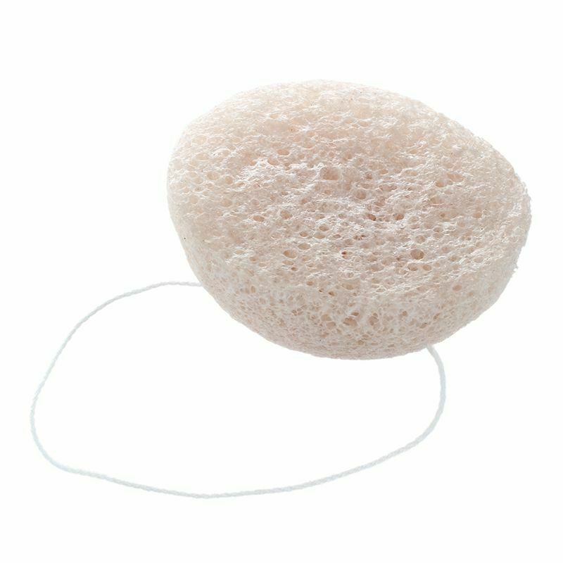 Konjac Konnyaku Jelly Fiber Face Makeup Wash Pad Cleaning Sponge Puff ExfoliatS6