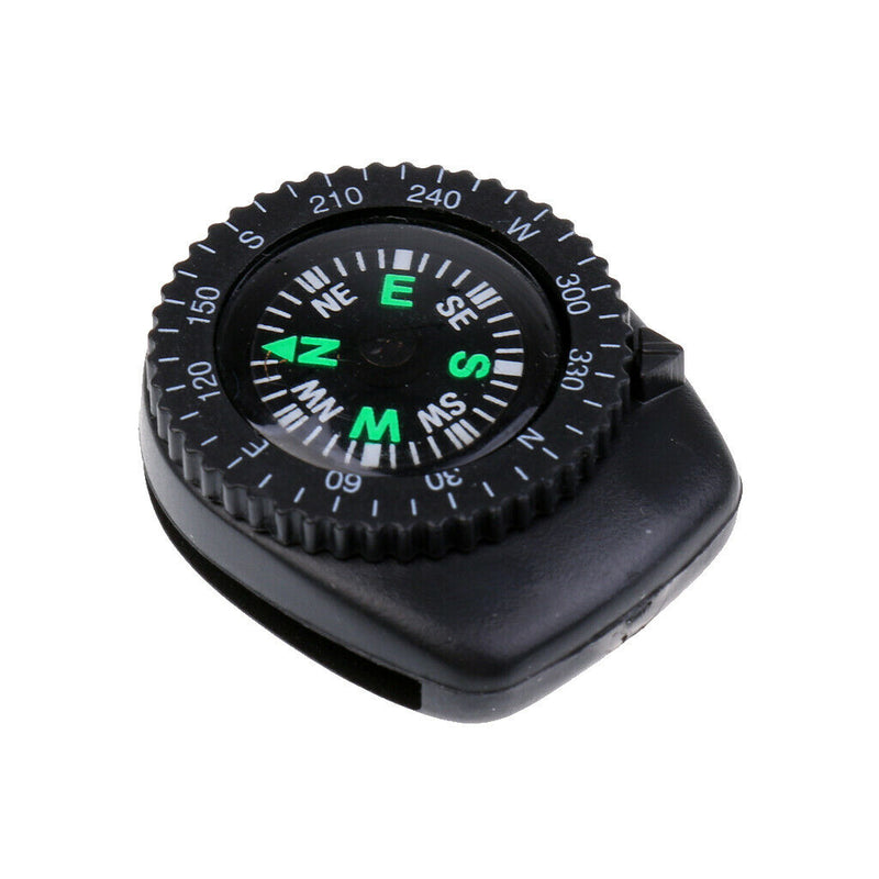 25mm Mini Precision Watch Band Clip-on Navigation Wrist Compass for Survival