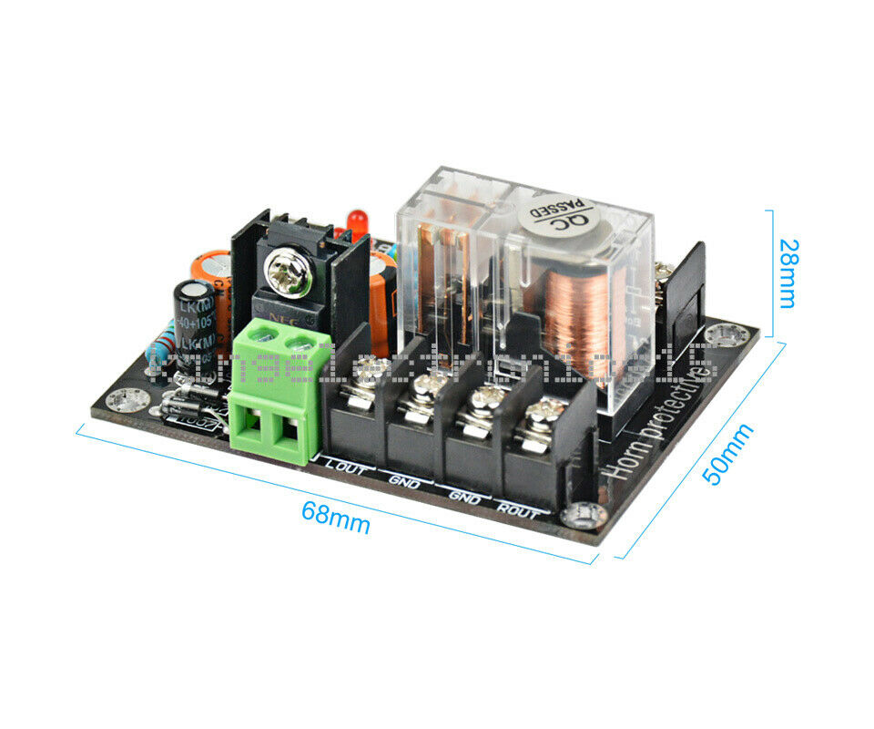 1PCS AC 12V-18V Speaker Protective Board Relay Protection Board Audio Portable