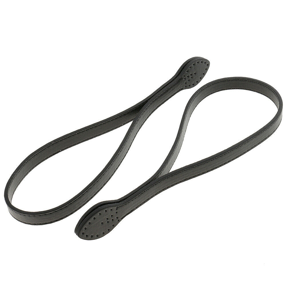 2 Pairs Replacement Bag Hooks Made of Leather Sewing Accessories Comfortable to