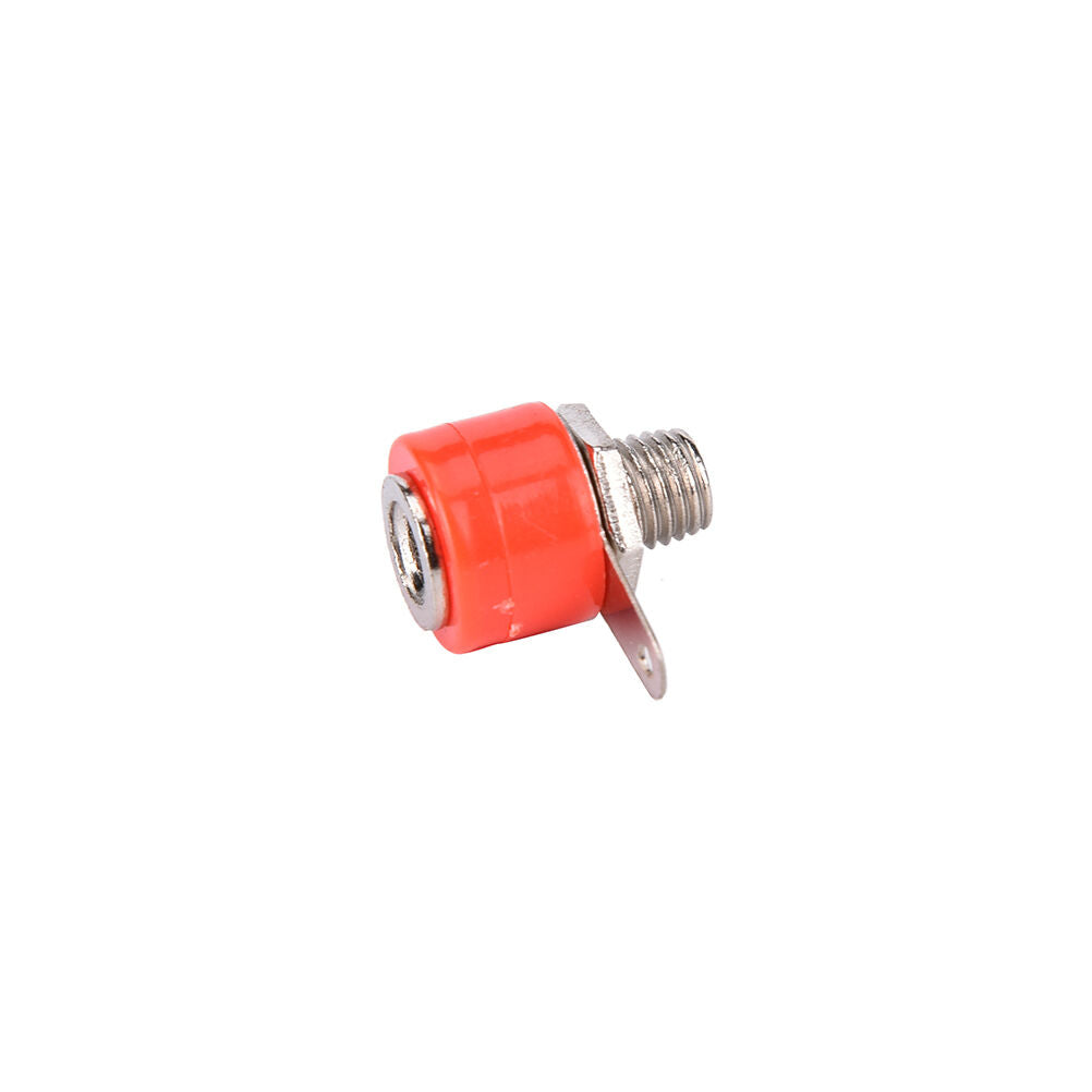 10Pcs 4mm Banana Panel Socket Test Probe Binding Post Nut Plug Jack Connector Kt