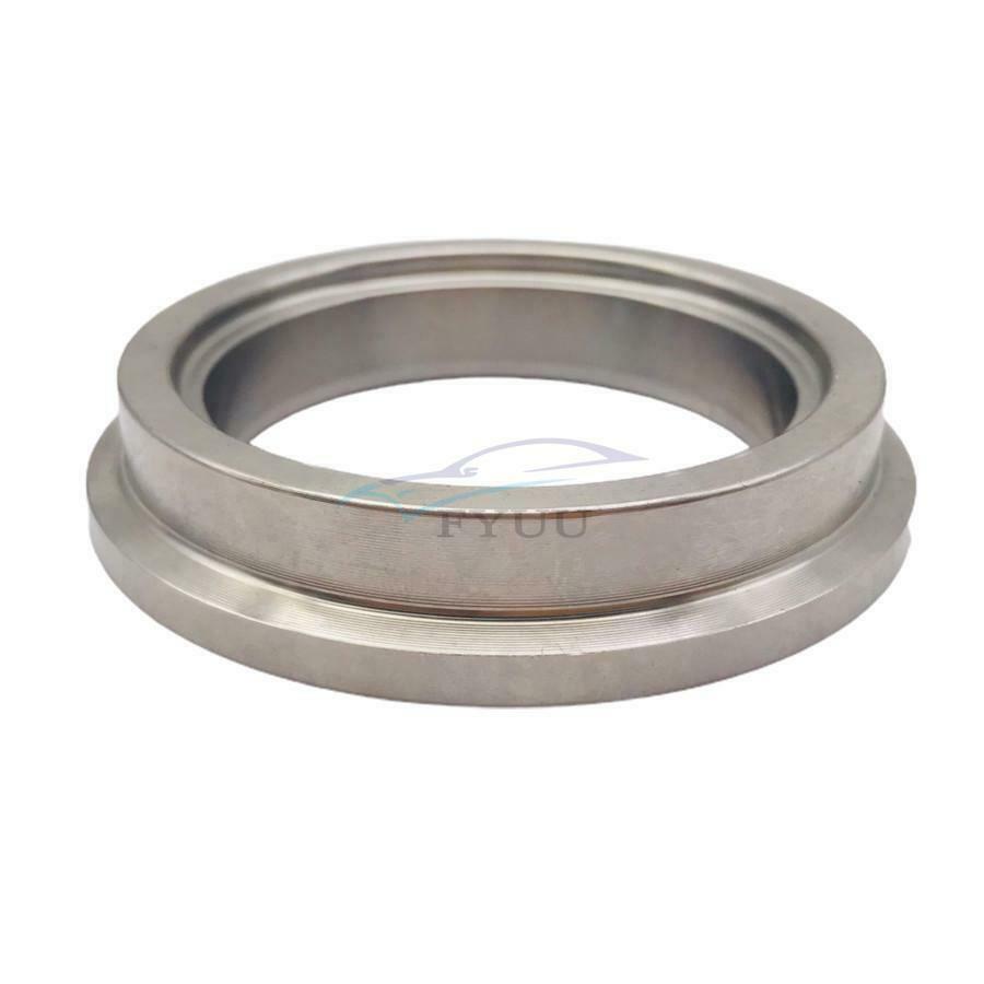 Fit For 44mm V Band Wastegate Stainless Steel 2.5-inch Welding Flange Inlet Ring