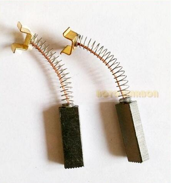 4pcs Electric Part Motor Carbon Brushes 5 x 7.9 x 24.5mm For Juice Extractor