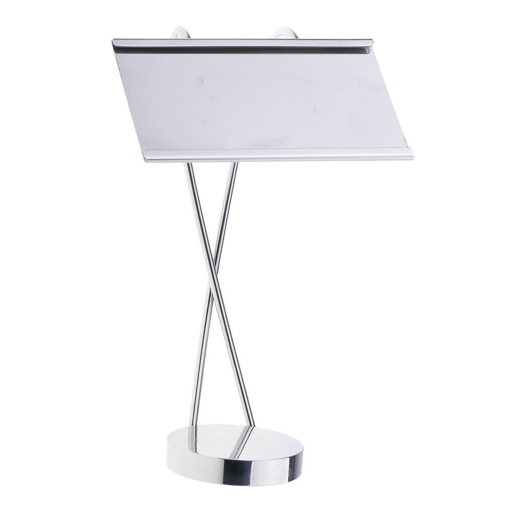 Stainless Steel Meal Cards Stand Table Menu Holders Tabletop Display S