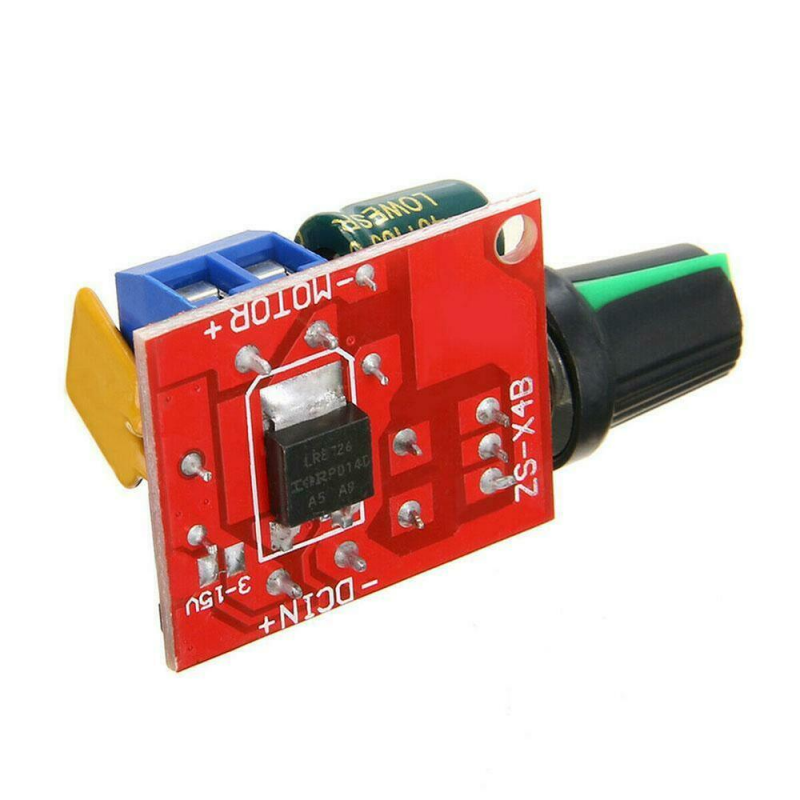 3~35V 12V 24V Led Fan Dimmer 5A Pwm Dc Motor Speed Controller Adjustable Switch