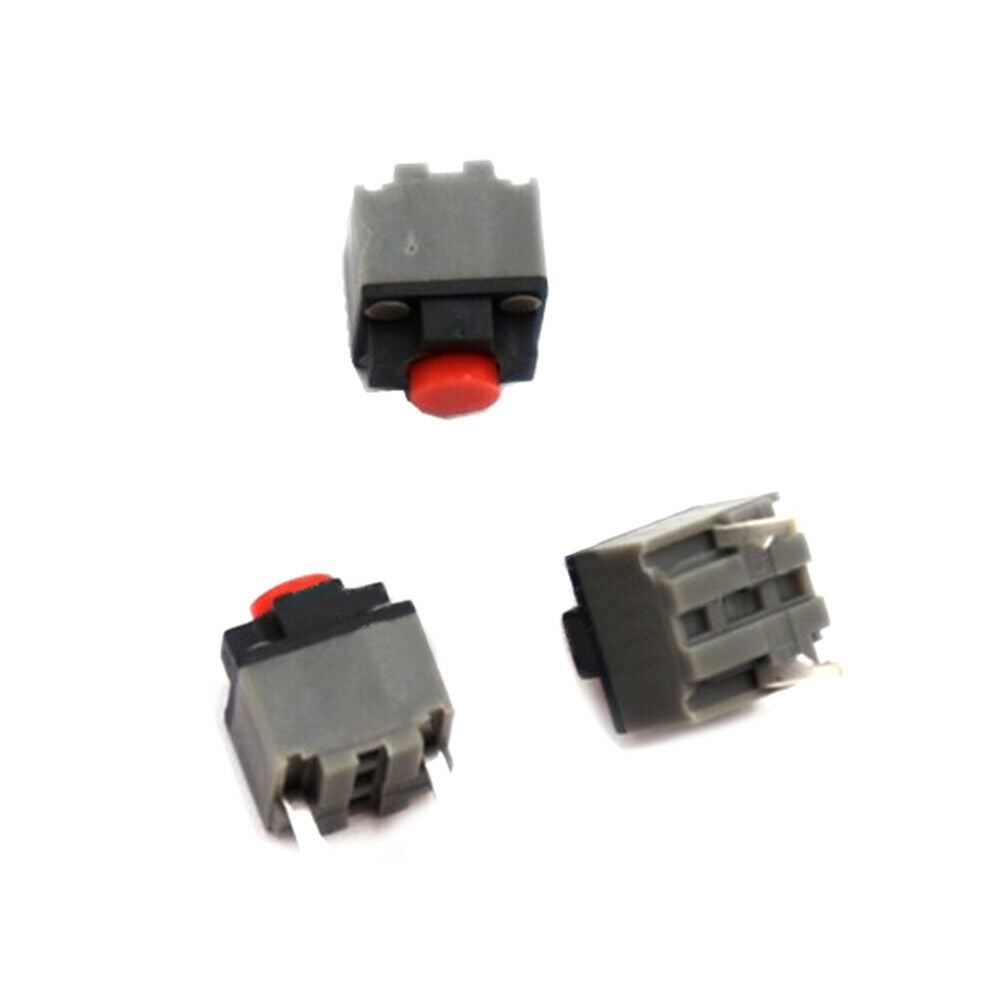 10 x Micro Mute Button Mouse Switch Silent Wired Wireless Mouse Switch 6x6x7.3mm