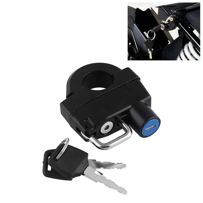 Motorcycle Helmet Lock Durable Security Portable Anti-Theft Key Lock Helmet Lock