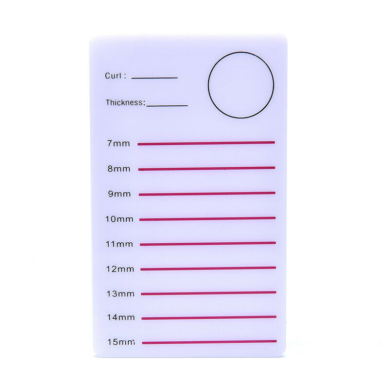 1Pcs Acrylic Eyelash Pad Lash Extension Glue Pallet Display Palette Makeu.l8