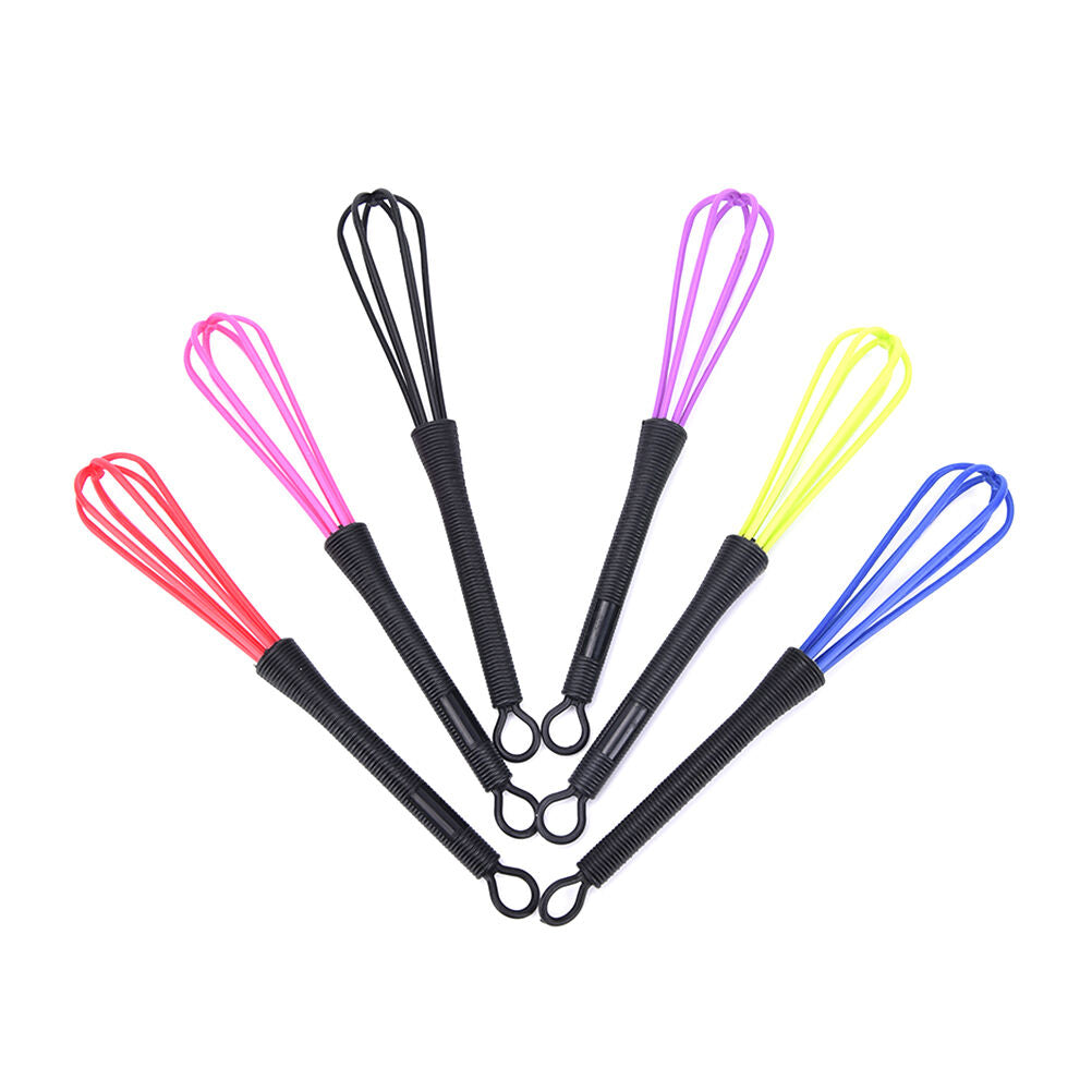 Mini Salon Hairdressing Tool Tint Color Dye Whisk Balloon Whip Mixer Rand.l8
