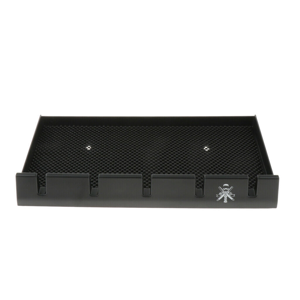 Salon Plastic Hair Clipper Storage Holder Appliance Organizer Stand Tray