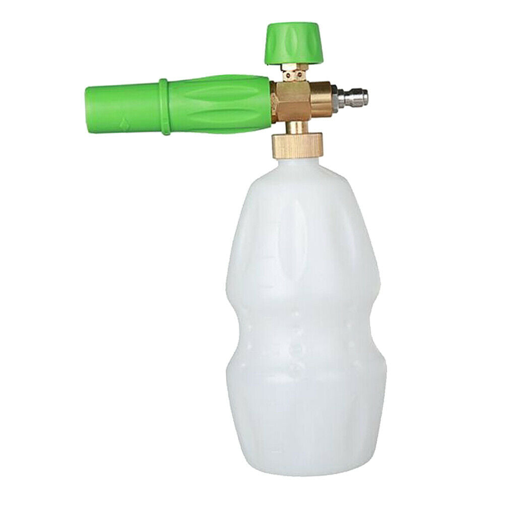 1/4'' Adjustable Snow Foam Sprayer Car Wash Gun Soap Pressure Washer Bottles