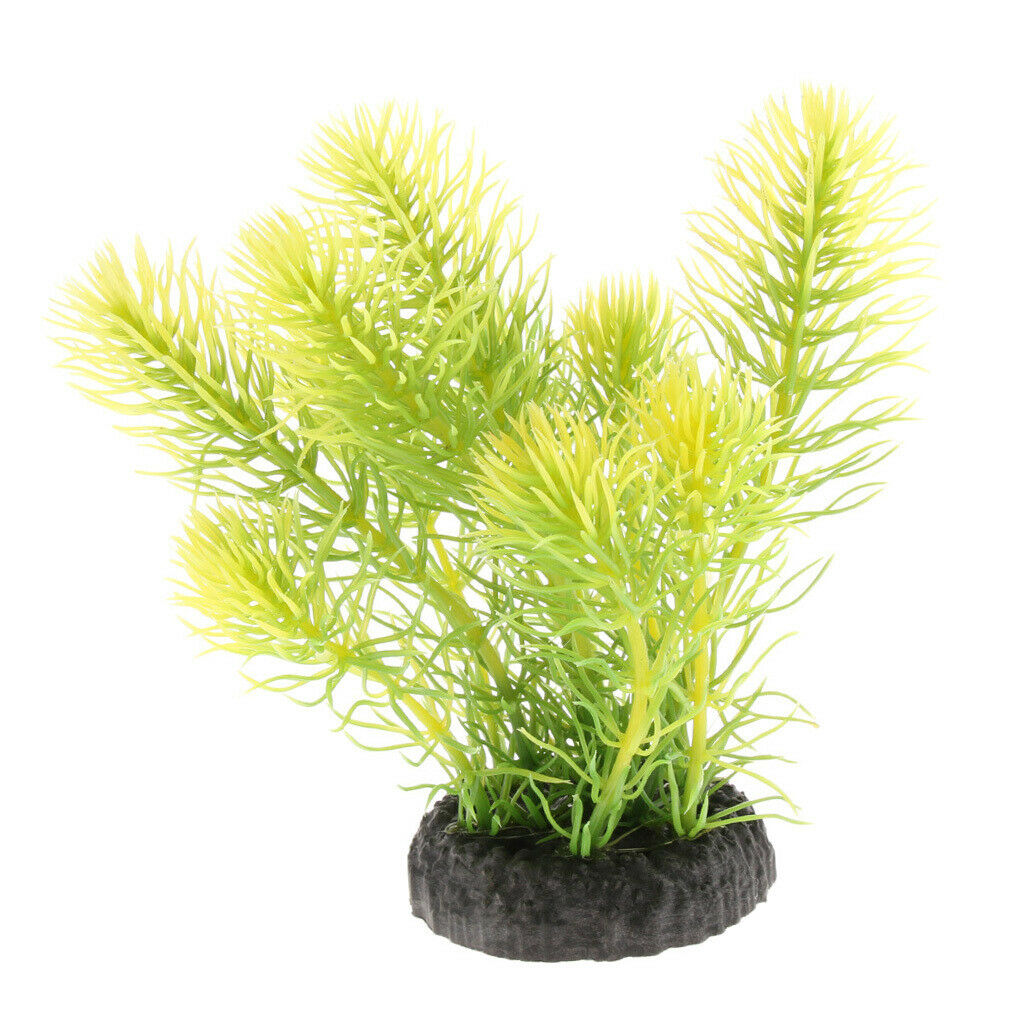 Artificial Plants for Aquarium Decorations Aquatic Plant Plastic Light Green