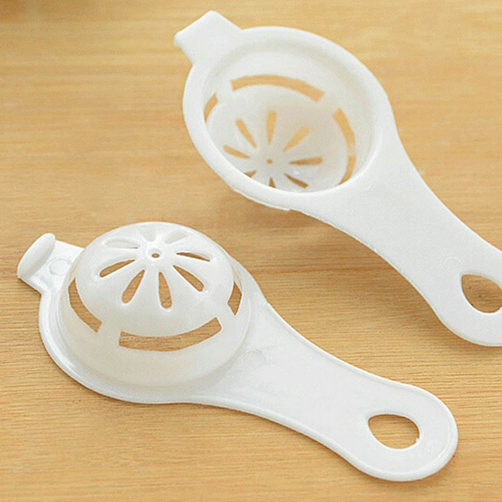 2X  Egg Seperator Separator Kitchen Cooking  Gadget Sieve Tool.l8