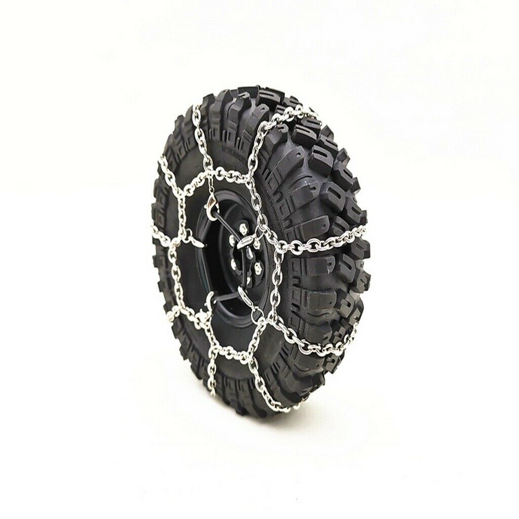 Metal Snow Ice Tire Chains Non-Slip Wheel Chain For 1.9 "Tire 105-110mm