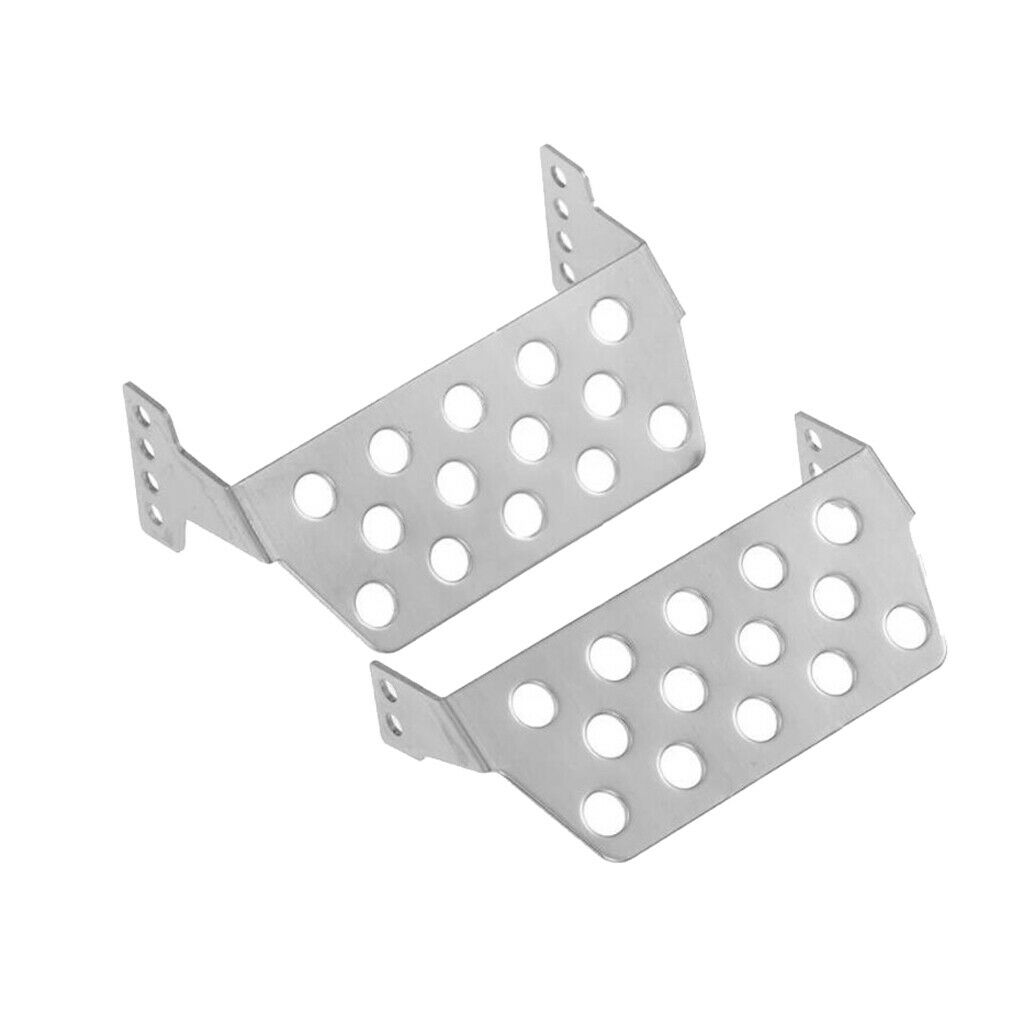 Lower Bumper Axle + Protective Plate for Gear Assembly for 1/10 Rc 4