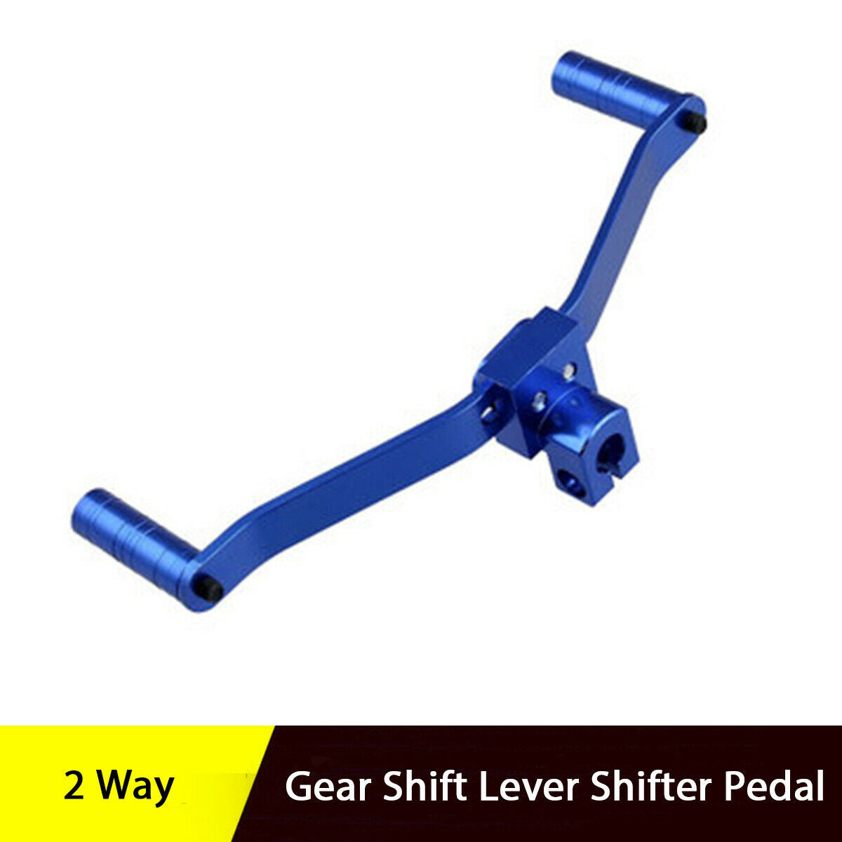 Aluminum Dual 2 Way Gear Shift Lever Footrest Pedal Universal For Motorcycle