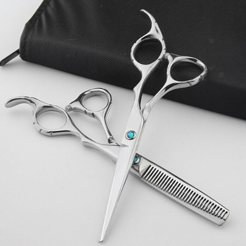 Barber Scissors Hairdressing Shears Hair Cutting Salon Razor Comb 7''