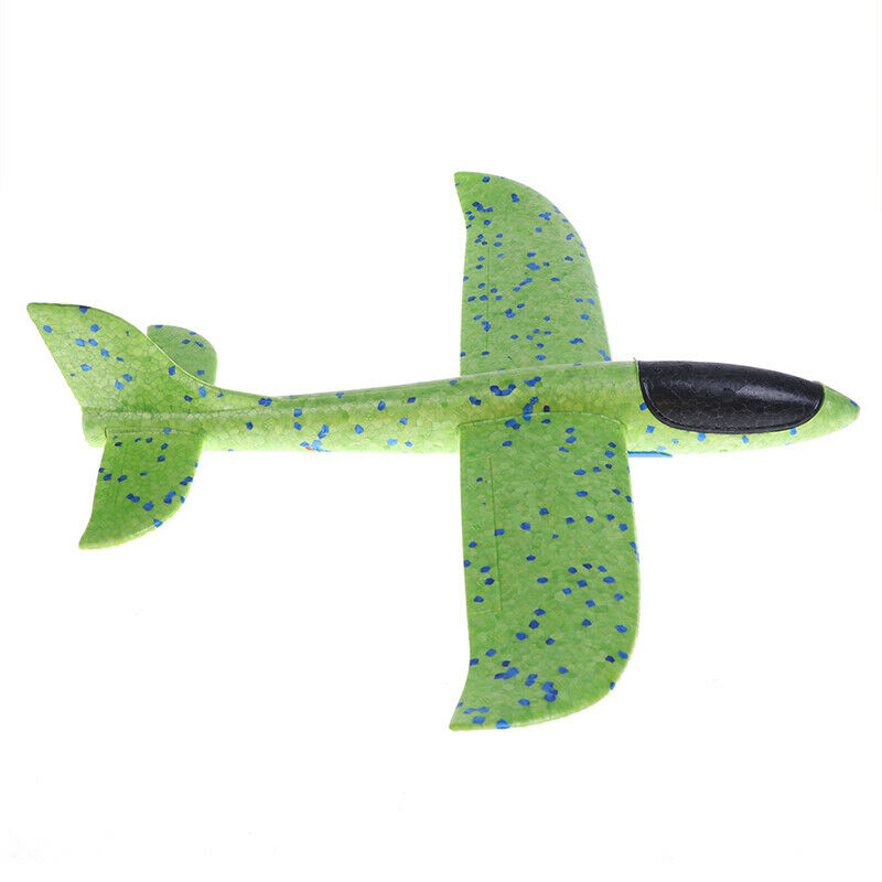 35CM Foam Hand Throw Airplane Rubber Band Ejection Outdoor Launch Glider .l8