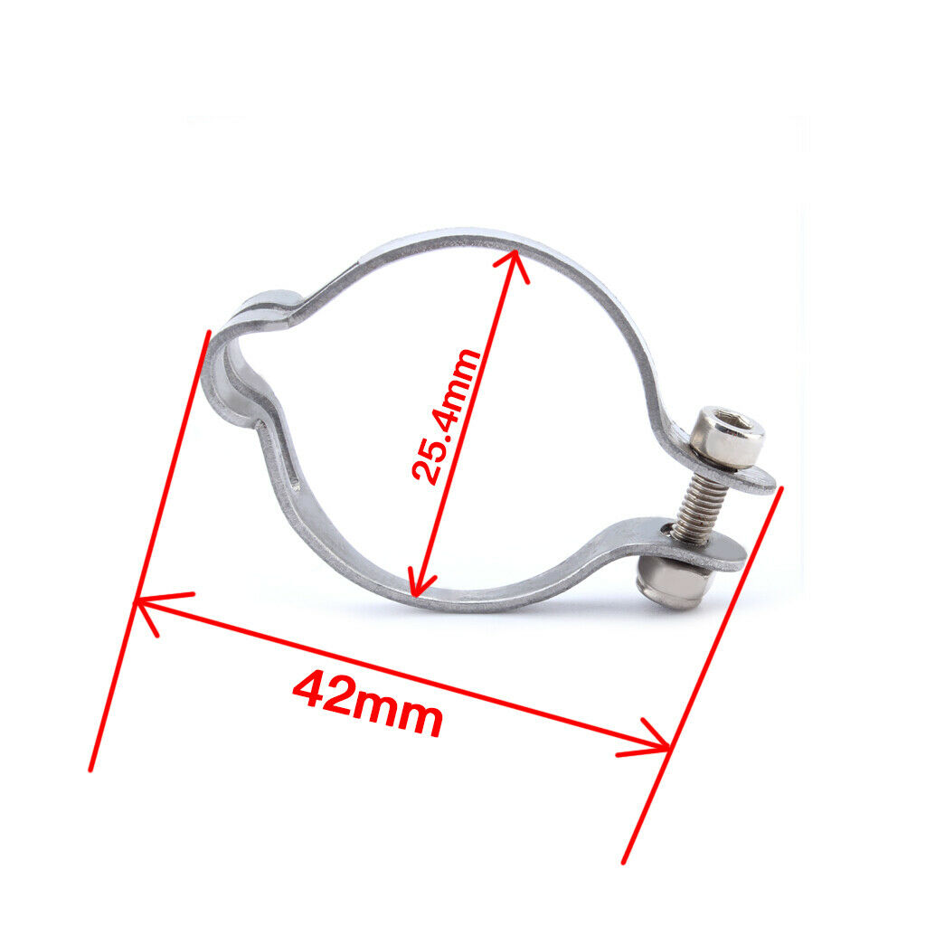 3x Cable Clamp MTB Mountain Bike Hose Holder Pipe Tube Clip Accessories