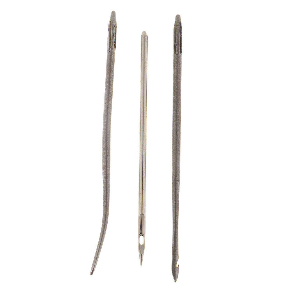 14pcs/set Leathercraft Copper Handle Sewing Awl Set Leather Fabric Tent