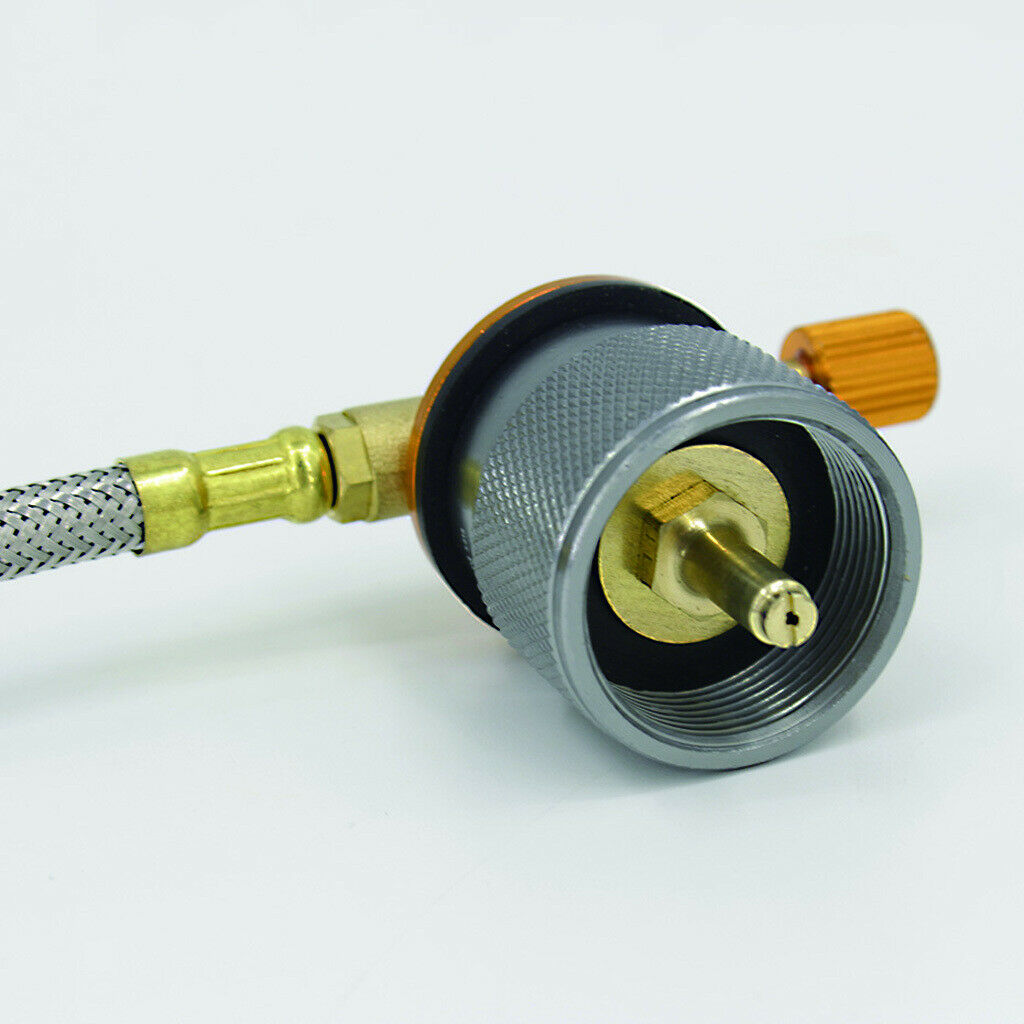 Outdoor Camping Stove Gas Refill Adapter Picnic Burner Connector Converter